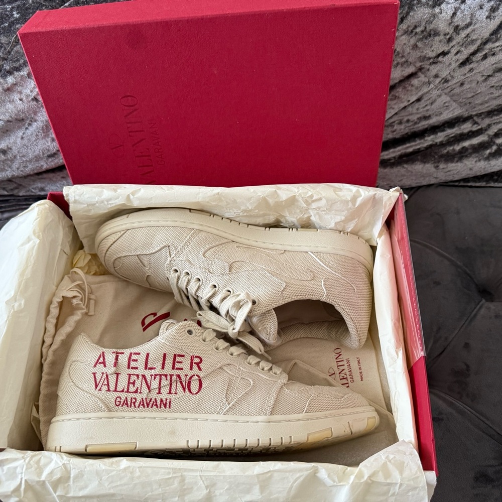 Valentino Garavani Beige Sneakers